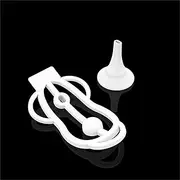 Lightweight Sissy Penis Clip Bondage Chastity Device with Urination Funnel, Male Small Chastity Cage Penis Training Clip SM Sex Toy for Men