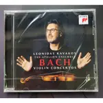 卡瓦科斯 LEONIDAS KAVAKOS 巴哈：小提琴協奏曲 古典音樂CD歐美進口全新正版 2024/4/19日