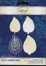 TATTERED LACE Cutting Die - LEAF APERTURES