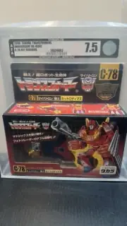2000 C-78 TAKARA TRANSFORMERS RE-ISSUE HOT RODIMUS AFA 7.5 SUPER RARE