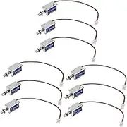 SOESFOUFU 9 Pcs Push-Pull Electromagnet Small Magnet Electromagnet Linear Motion Electromagnet Kit Mini Electromagnet Dc Electric Tool Linear Solenoid Electromagnet Soft Magnetic Material