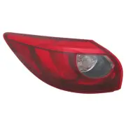Tail Light Brake Lamp For 2016 Mazda CX-5 Driver Side Outer Chrome Housing Clear (for: Mazda)