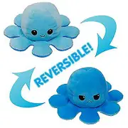 20cm Plush Octopus Stress Girl Toy- Cuddly Clef High-quality Happy-sad Two-side Octopus Mood Angry Pulpo Luxuriouy Reversible octopus D