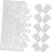 Veemoon 3000pcs Clear Silicone Earring Backs for Comfortable Fit Soft and Secure Backings for Various Earrings for Ear Protection and Comfort
