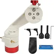 Altazimuth Telescope Mount, 360° Micro and Coarse Adjustment, 10KG High Weight Bearing Capacity, 3/8in Thread Easy Polar Alignment, Versatile Base for Adult Astronomy