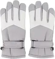 [PerGar] Cycling Touch Screen Gloves, a Pair of Waterproof Cycling Touch Screen Gloves, Nonslip Thickened Cycling Full Finger Gloves, Suitable for Outdoor Winter