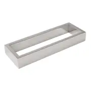 Montangna Hand Towel Rail - Wide - Brushed Satin