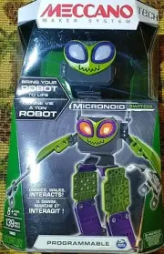 NIB Meccano Tech Micronoid Switch Programmable Robot Building Kit, STEM,