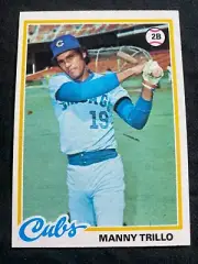 1978 TOPPS #123 MANNY TRILLO NM-MT BASEBALL CARD