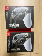Nintendo Switch Pro Controller The Legend of Zelda Tears of the Kingdom 2Set