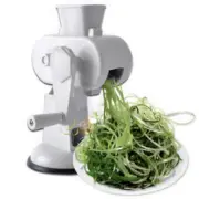 Parssory Green Onion Slicer Food Chopper Slice of Chili Turning Knob Adsorption