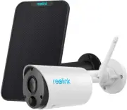 Outdoor Security Camera System Wireless, Solar Battery Powered, 1080p Wirefree W