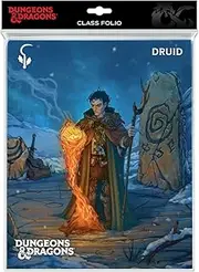 Ultra Pro Druid Class Folio with Stickers for Dungeons & Dragons
