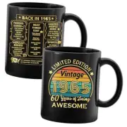 1965 60th Birthday Mug Gift for Men Women-1965 Old Time Information 60-1965