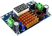 Labymos Digital Boost d 100W High Power Step-up Module Voltage Regulator Adjustable 4-35VDC to 5-45VDC Output 5A Digital Voltmeter