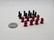 1/64 Scale Fire Hydrant diorama accessory *8 Pack* in Red