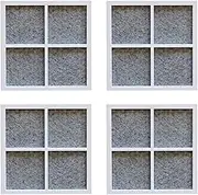 4 Pack Replacement Refrigerator Fresh Air Filter for LG LT120F, ADQ73214404, ADQ73334008, GS-D665BSL, GF-AD910SL, GF-B590PL, Pure N Fresh F/LM/LS Series