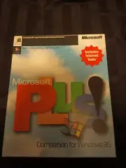 Microsoft Plus Companion for Windows 95 Vintage CD sealed