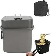 Camping Cookware Set – Lightweight Aluminum Pots & Pans for Outdoor Cooking, Nonstick Camp Utensils Kit | Compact Hiking Cook Gear, Portable Camp Kitchen for Backpackers & Campers