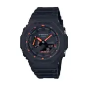 CASIO G-SHOCK Men's Wrist Watch GA-2100-1A4DR | Octagonal Design, Sporty Style,