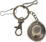 [VALICLUD] Cowboy Hat Keychain Retro Purse Charm Hanging Decoration for Bags Multi Functional Decorative Keychain Accessory Unique present for Jewelry Lovers