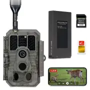GardePro X60 Pro Max Live Stream Cellular Trail Camera, Rechargeable 8000mAh ...