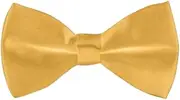 [TOPTIE] Mens Formal Tuxedo Solid Color Satin Bow Tie Classic Pre-Tied Bow Tie