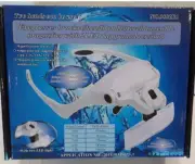 Eyeglass Bracket/Headband Interchangeable Magnifier With 2 LED Lights Orig. Box