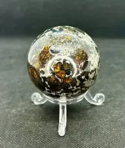 SEYMCHAN METEORITE PALLASITE SPHERE 49 mm