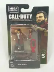 Mega Construx CALL OF DUTY COD Series 5 Diego Necalli Figure 17 pc NEW
