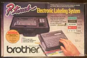Brother P-Touch Electronic Labeling System Label Maker W/ Case PT-20 New Sealed