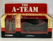 Corgi 2001 A-Team Van With Hand Painted BA, 1-36 scale Model CC87502 New In Box.