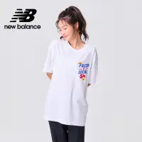 在飛比找Yahoo奇摩購物中心優惠-[New Balance]圓領趣味574插畫短袖上衣_中性_