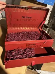 Skinstore 2022 Advent Calendar Empty box only 2 drawers New Holiday