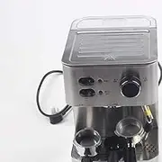 Stainless Steel Automatic Coffee Machines 1.5L Italian Espresso Coffee Maker Steam Milk Frother 220V