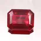 43.8 CT Natural Flawless Mozambique Blood Red Ruby Emerald Loose Cut Gemstone