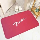 Fender Floor Mat Bathroom Carpet Doormat Entrance Door Custom Mats Rugs Cute Rug
