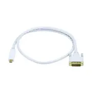 Monoprice 5998 MINI DISPLAYPORT TO DVI CABLE -WHITE 3FT