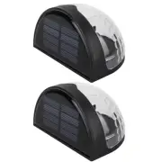Enhance For Outdoor Safety with Solar Staircase Lamps Waterproof Wall Lights
