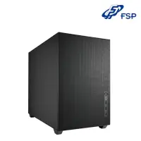 在飛比找momo購物網優惠-【FSP 全漢】全漢 CST352 M-ATX 電腦機殼(黑