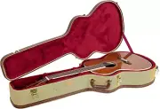 Case - Hard-Shell Wooden Guitar Case - Fits 12-Frets 000/OM Classical Nylon Stri