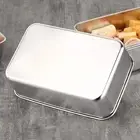 Food Storage Container Stackable Stainless Steel Dish Fridge Containers for Meal