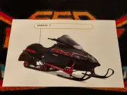 ‘99 SKI-DOO Formula Mach 1 Snowmobile Poster semi vintage sled Mach I