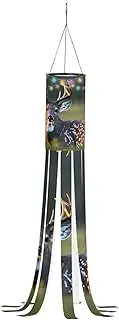 Halloween Garden Cute Deer Windsock Lights Halloween Lighted Windsock for Patio Yard Pathway Party Decor