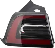 LED Tail Lights Compatible With Tesla Model 3 Model Y 2017-2020 Rear Lamp Turn Signal Light Stop Brake Lamp Driving Fog Lamp Car Accessories(Left)