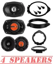 JBL Stage1 Front & Rear Door Speakers for 2014-2023 Silverado & Sierra 1500