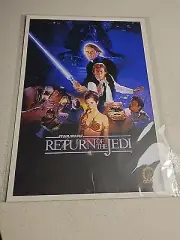 Star Wars Return Of The Jedi Mini Poster Commemorative Edition Skywalker Saga