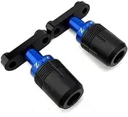 Motorbike Frame Slider Falling Protection for Kawasaki Z750 2004-2012 Motorcycle Anti Crash Protector Caps Falling Protection Fairing Exhaust Crash Pad Crash Sliders (Color : Blue Frame Sliders)
