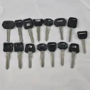 Lot Of 15 Vintage To Modern Vehicle Keys Blanks Uncut ILCO SILCA COLE READ⬇️ #2