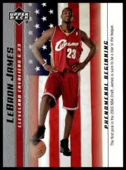2003-04 Upper Deck LeBron James Phenomenal Beginning Full Set 1 - 20
